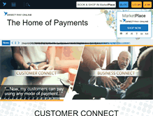 Tablet Screenshot of 3gdirectpay.com